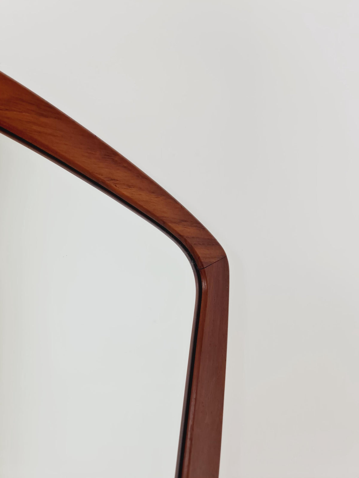 Big Danish mid-century Modern wall-mounted mirror, By Aarhus Denmark 1960s
