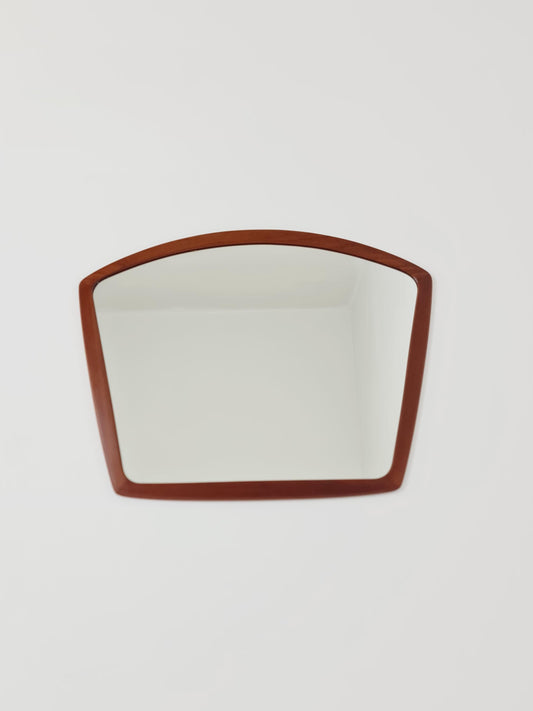 Big Danish mid-century Modern wall-mounted mirror, By Aarhus Denmark 1960s