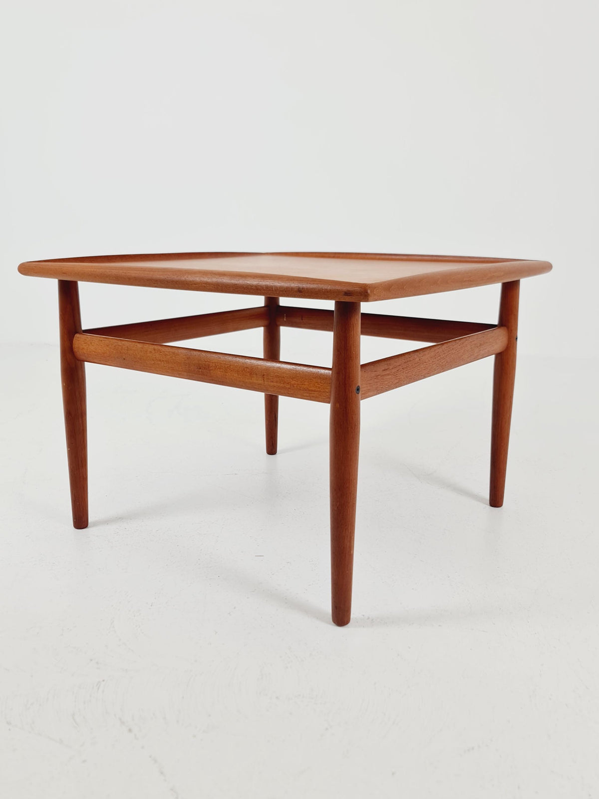 Danish square Teak Coffee Table by Grete Jalk for Glostrup Møbelfabrik, 1960s