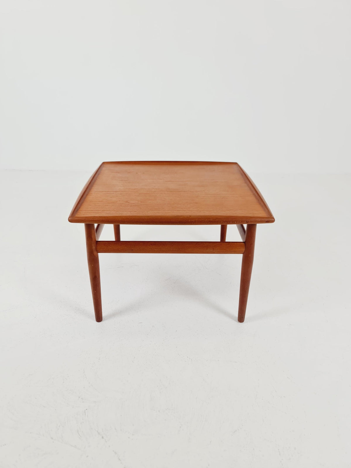 Danish square Teak Coffee Table by Grete Jalk for Glostrup Møbelfabrik, 1960s