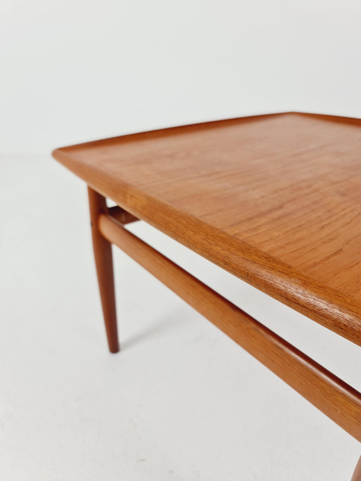 Danish square Teak Coffee Table by Grete Jalk for Glostrup Møbelfabrik, 1960s