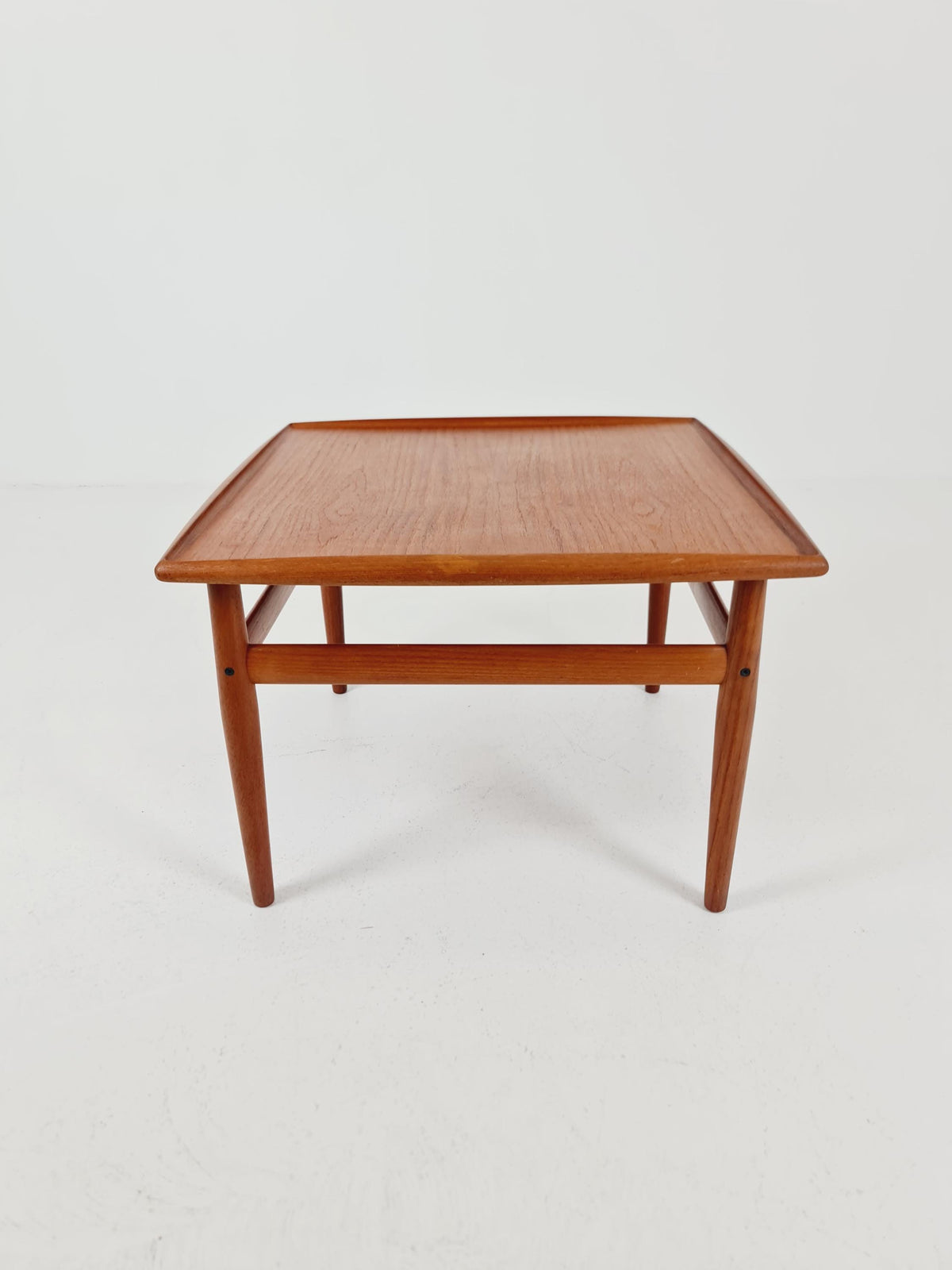 Danish square Teak Coffee Table by Grete Jalk for Glostrup Møbelfabrik, 1960s
