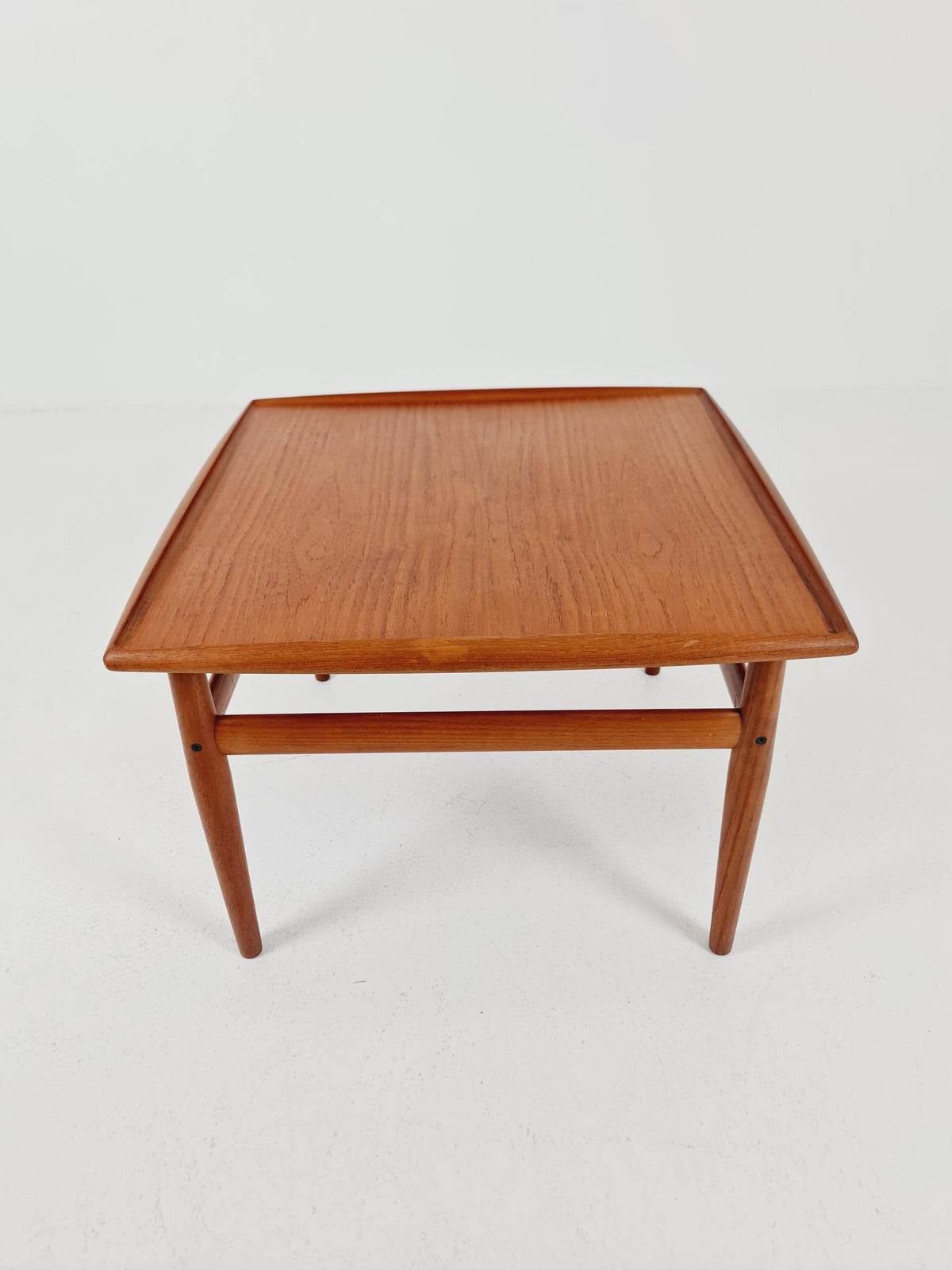 Danish square Teak Coffee Table by Grete Jalk for Glostrup Møbelfabrik, 1960s