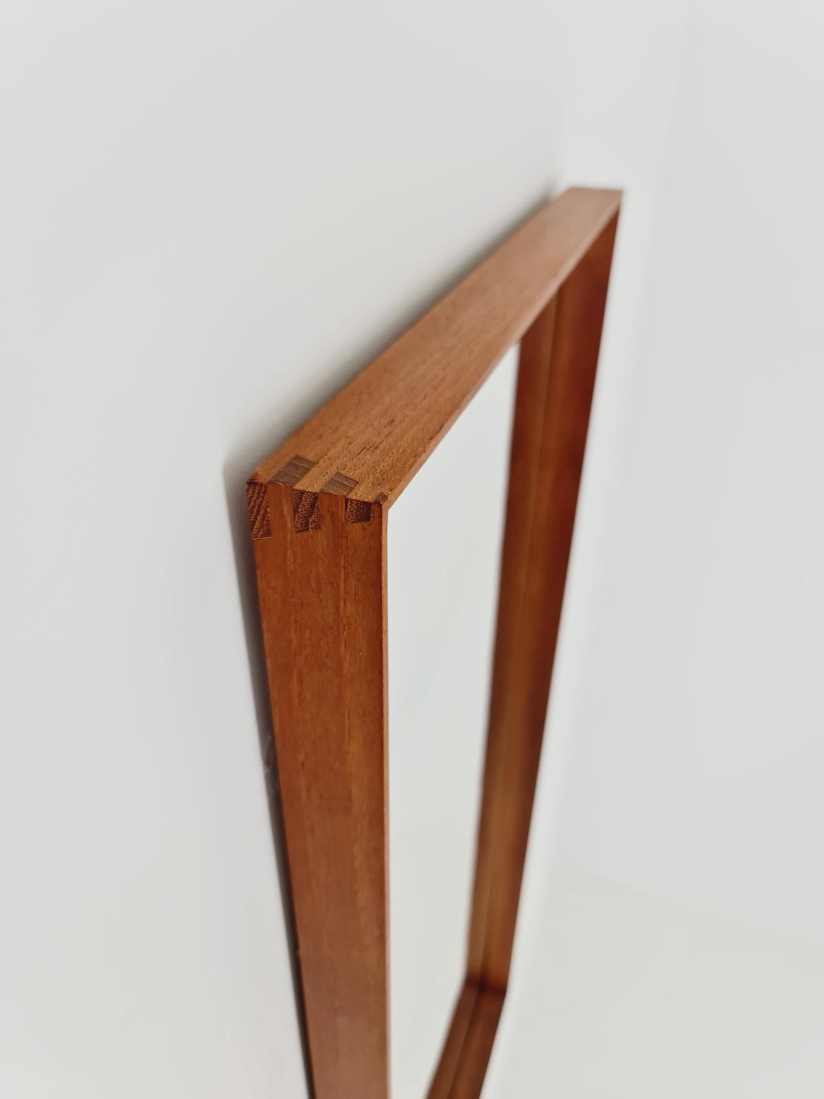 Big Danish mid-century Modern wall-mounted mirror, 1960s