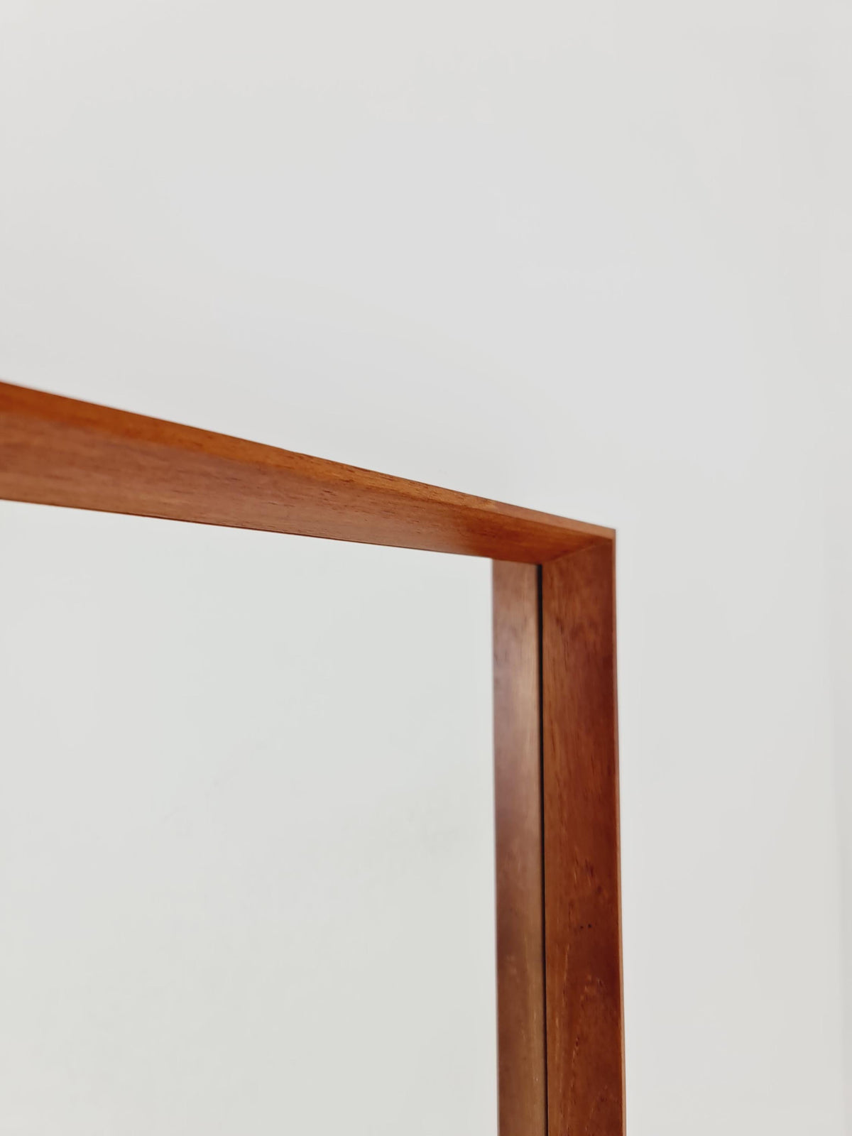 Big Danish mid-century Modern wall-mounted mirror, 1960s