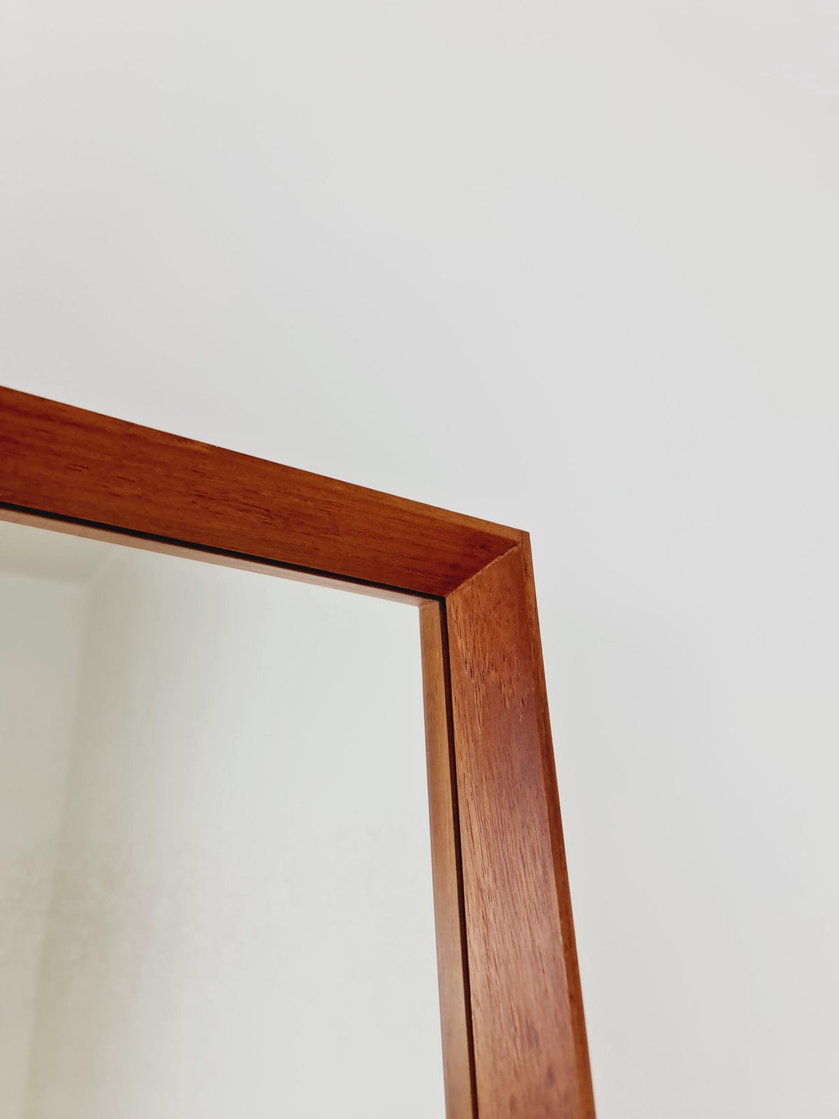 Big Danish mid-century Modern wall-mounted mirror, 1960s