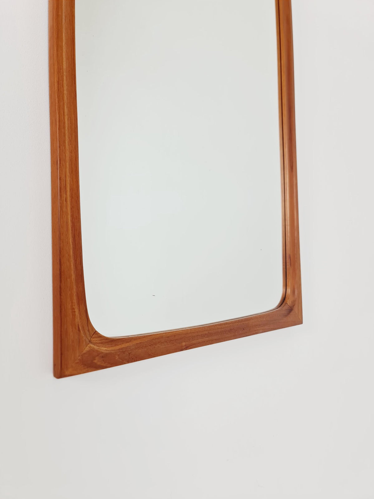 Big Danish mid-century Modern wall-mounted mirror, 1960s