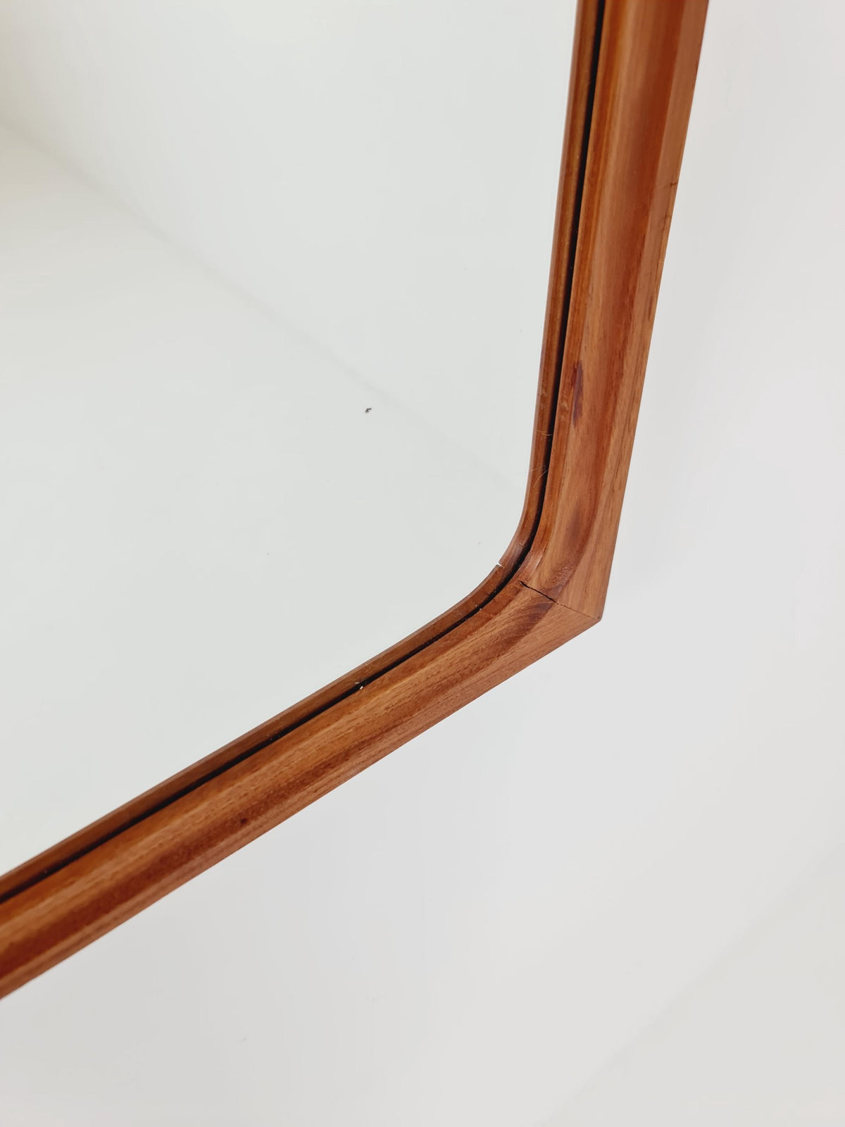 Big Danish mid-century Modern wall-mounted mirror, 1960s