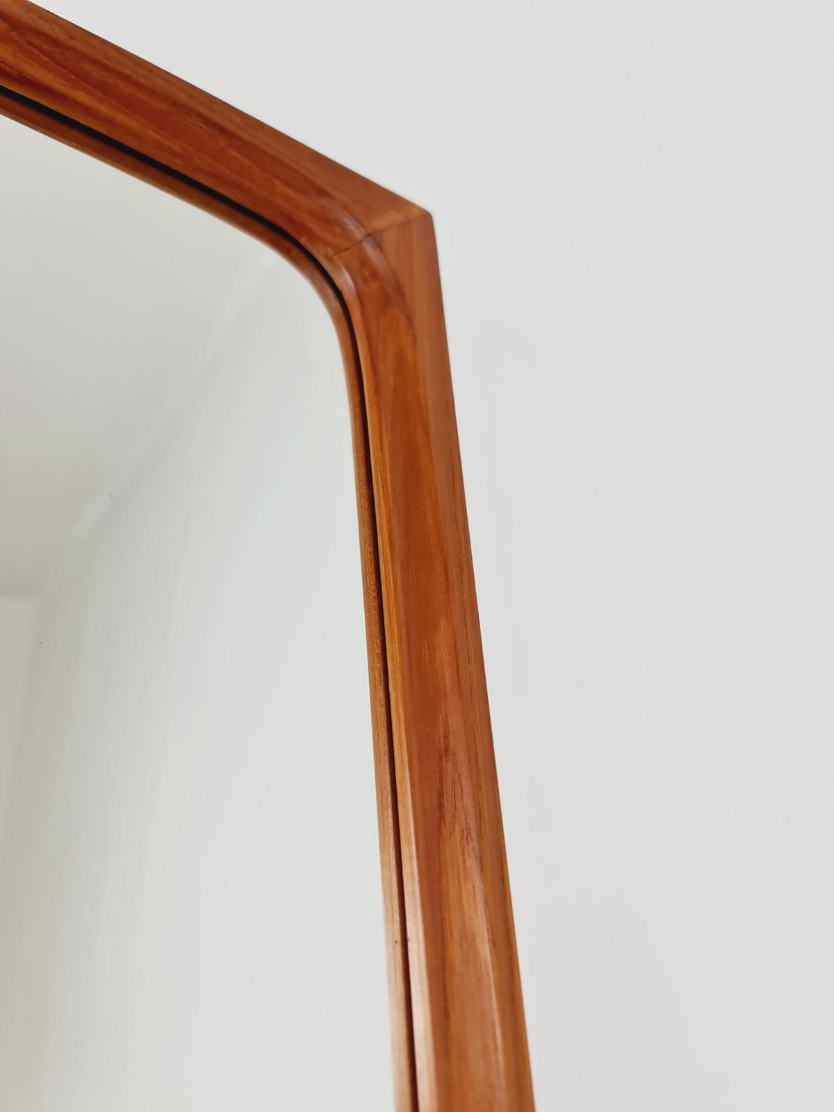 Big Danish mid-century Modern wall-mounted mirror, 1960s
