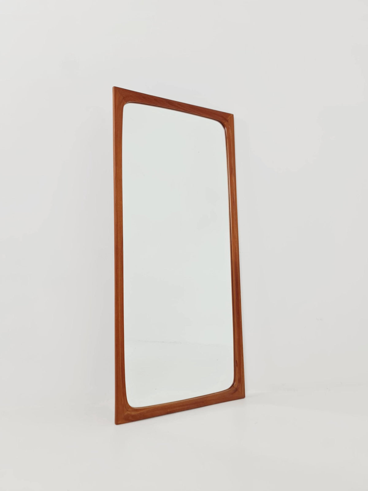 Big Danish mid-century Modern wall-mounted mirror, 1960s