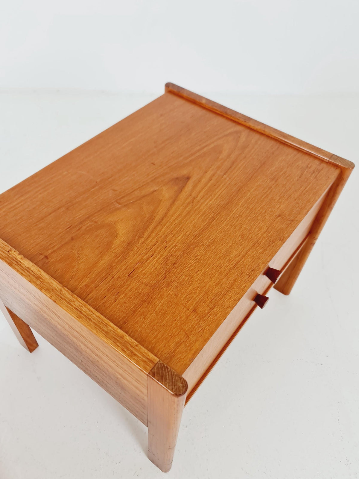 Mid century Danish teak side tables/ Bedside tables/ Nightstands, Denmark, 1960s, set of 2