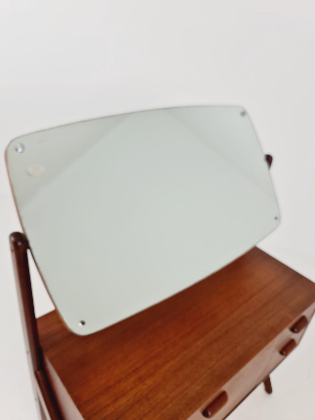 Rare Mid Century Modern Danish Teak vanity table/ make up table by Olhom Möbelfabrik , 1960