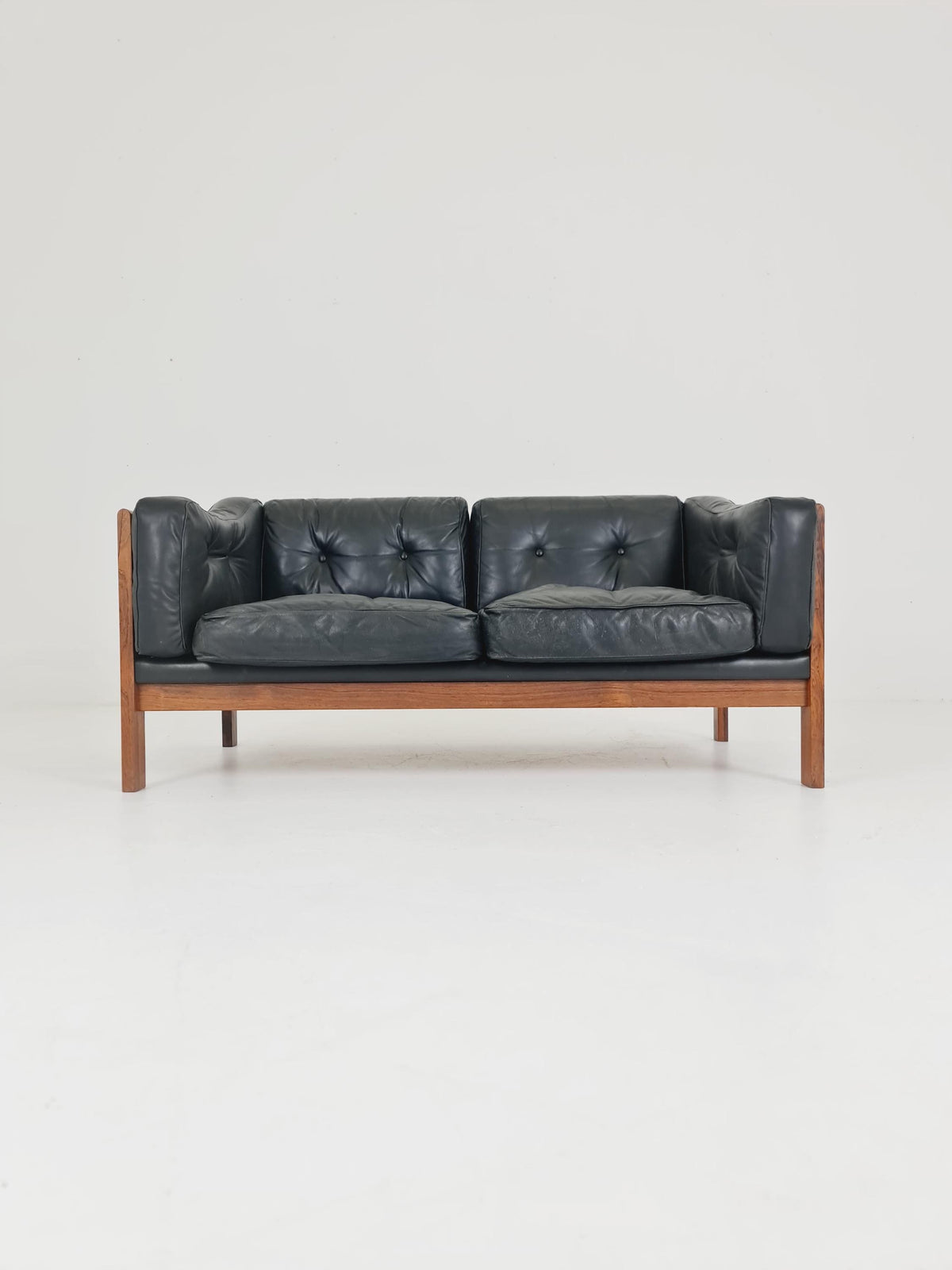 Mid Century Scandinavian Midcentury lounge sofa ground by Ingvar Stockum "Monte Carlo", 1965