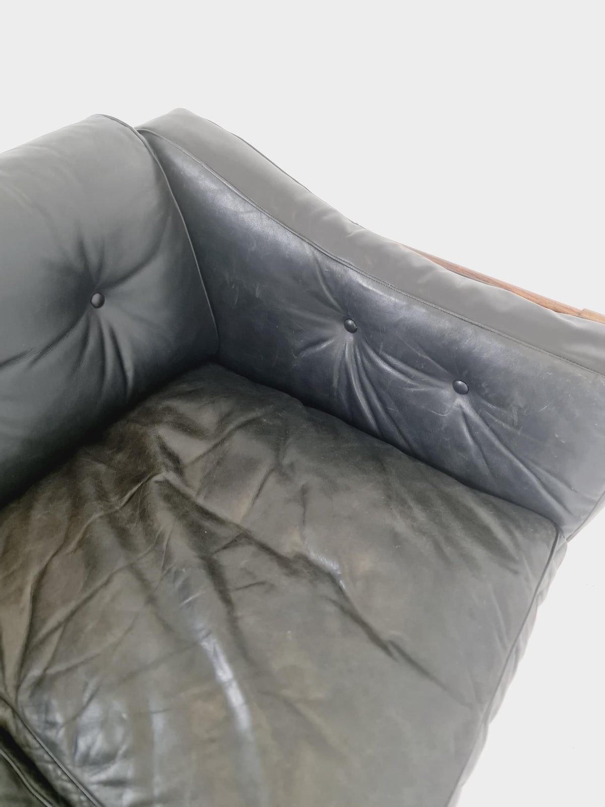 Mid Century Scandinavian Midcentury lounge sofa ground by Ingvar Stockum "Monte Carlo", 1965