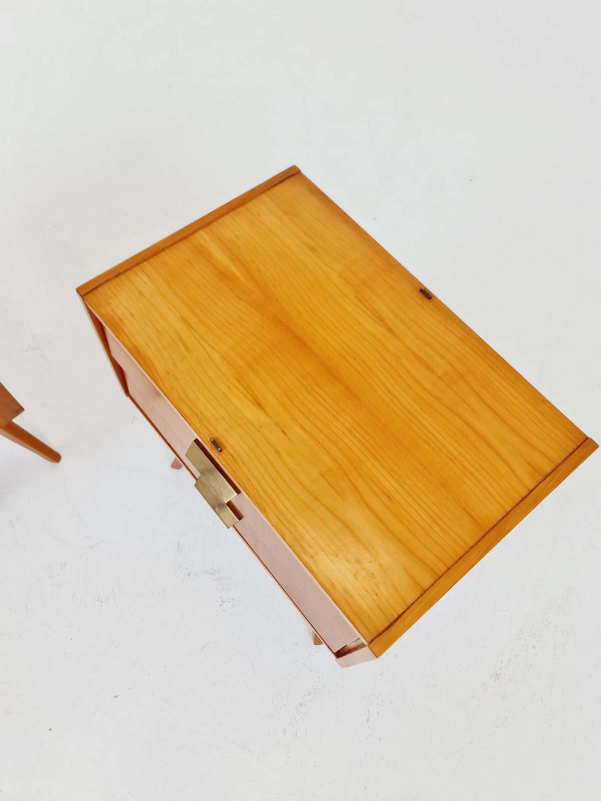 German Mid century nightstands/ bedside tables BY WK Möbel , 1960s Set of 2