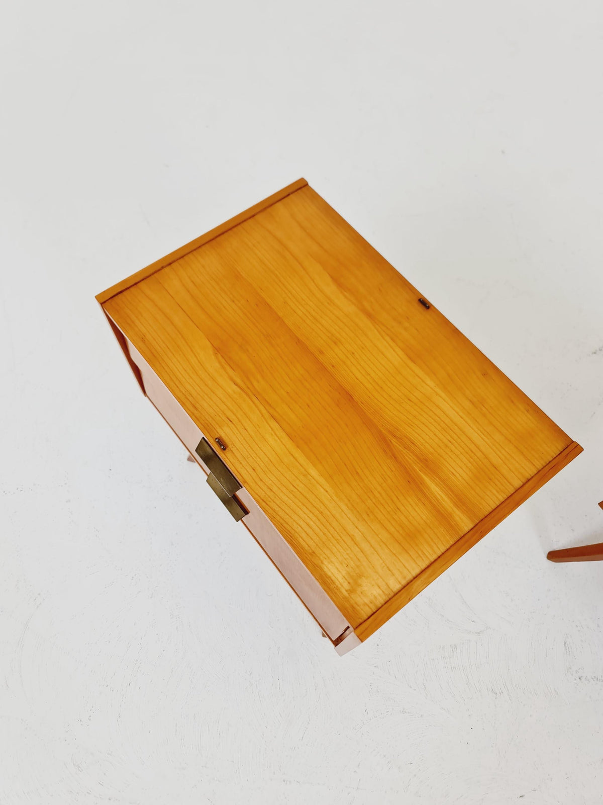 German Mid century nightstands/ bedside tables BY WK Möbel , 1960s Set of 2
