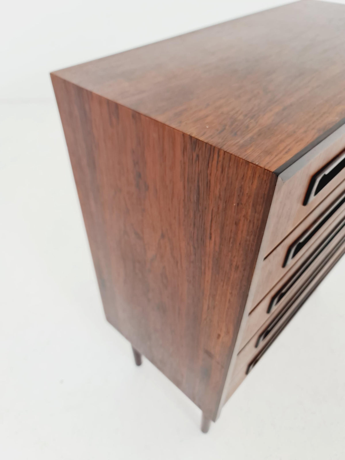 Midcentury danish drawer dresser /5 drawers by EDV. Valentinsen Möbelfabrik 1960s