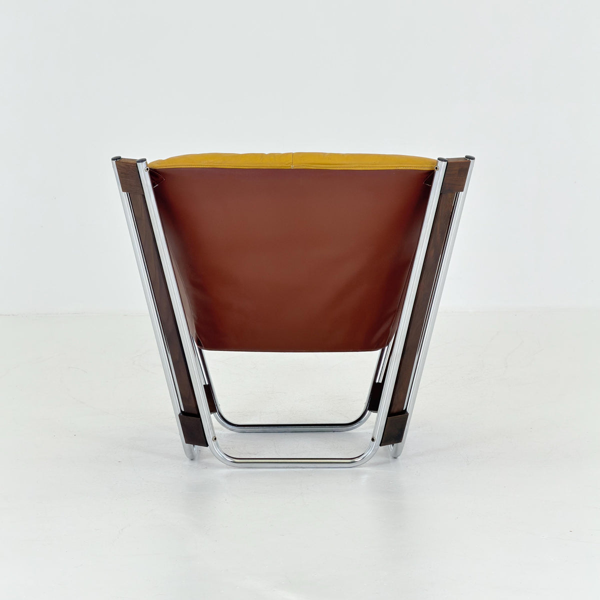 Mid century Sonic Lounge Chair by Odd Knutsen for Hjellegjerde mobler Norway 1970s