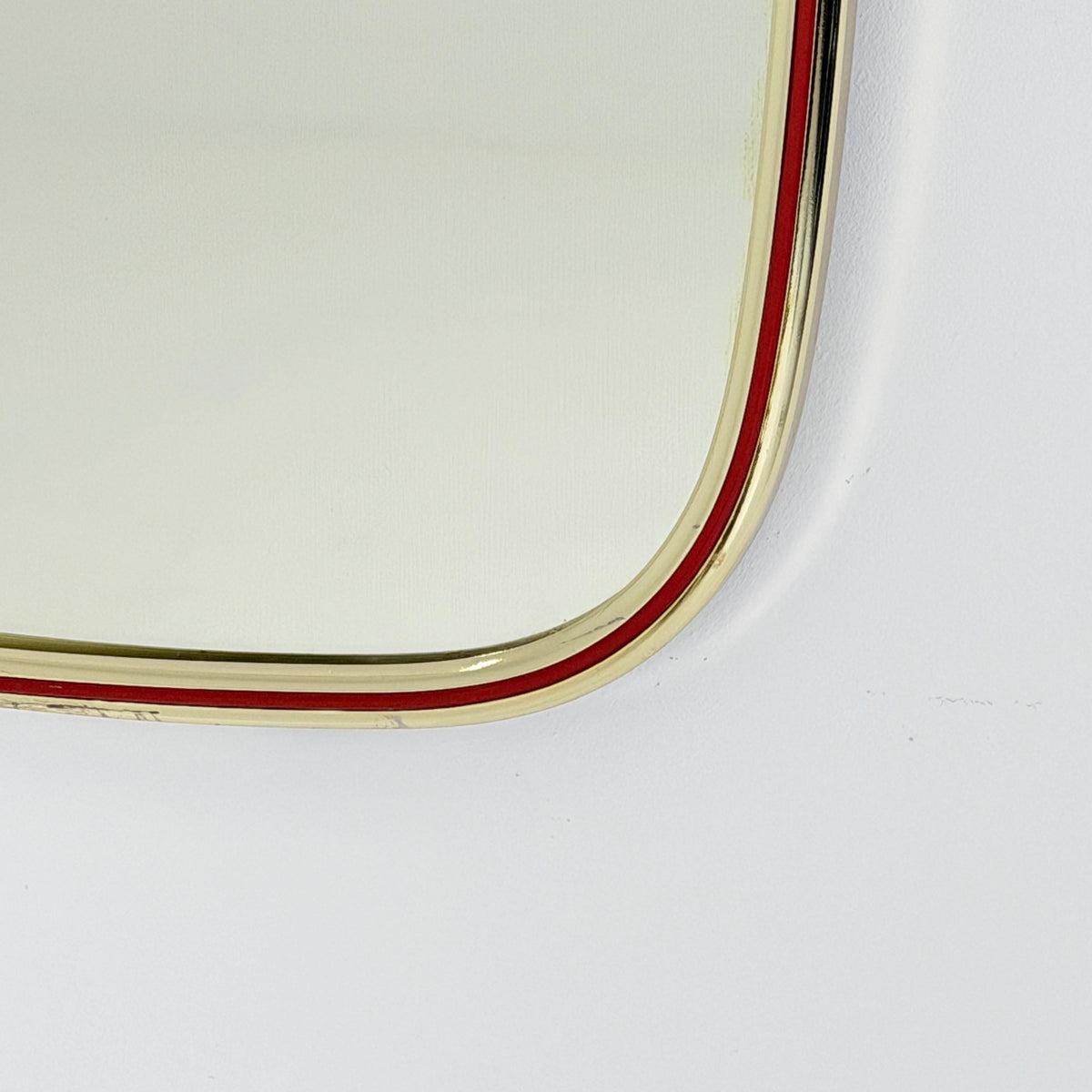 Rare Mid-Century Modern Crown Wall Mirror Nr. 340 by Lenzgold, Germany, 1960s