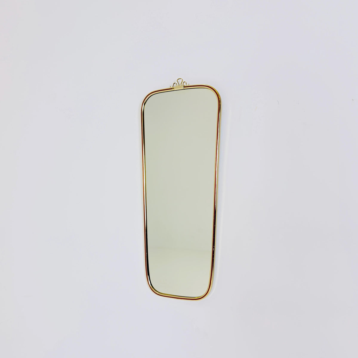 Rare Mid-Century Modern Crown Wall Mirror Nr. 340 by Lenzgold, Germany, 1960s