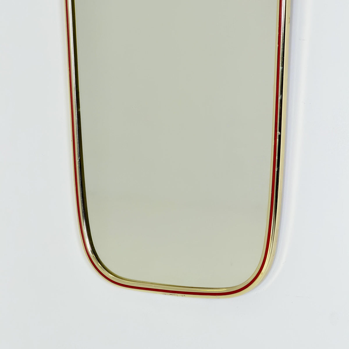 Rare Mid-Century Modern Crown Wall Mirror Nr. 340 by Lenzgold, Germany, 1960s