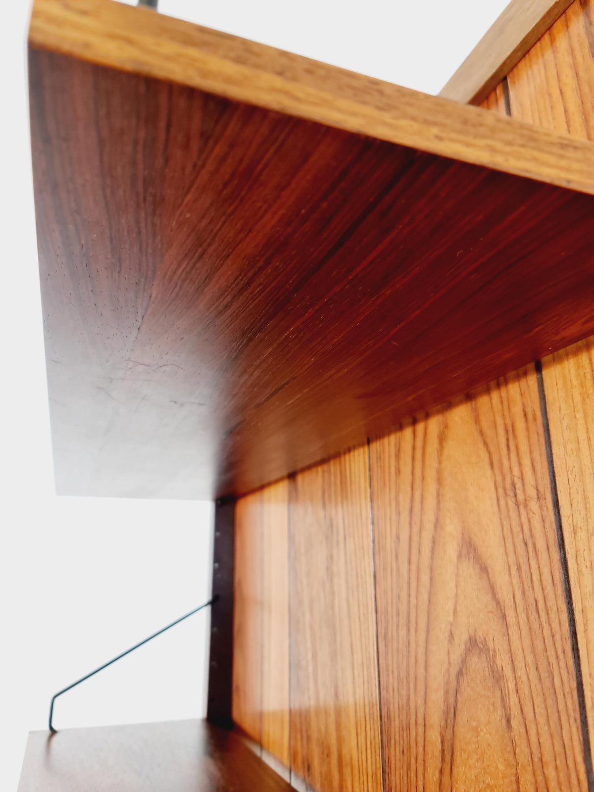 Ultra Rare Poul Cadovius Rosewood Wall Unit / Shelving System (1960s) – Mid-Century Modern Danish Masterpiece