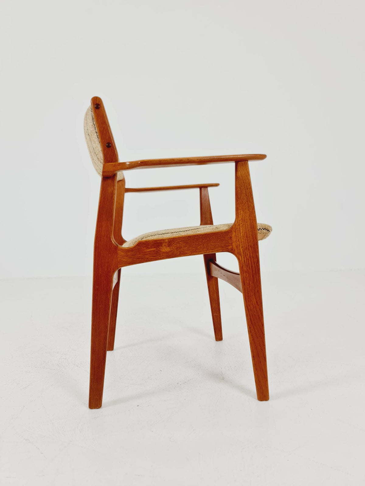 Danish Rare Teak Armchair By Erik Buch for Nova Möbler , 1960s