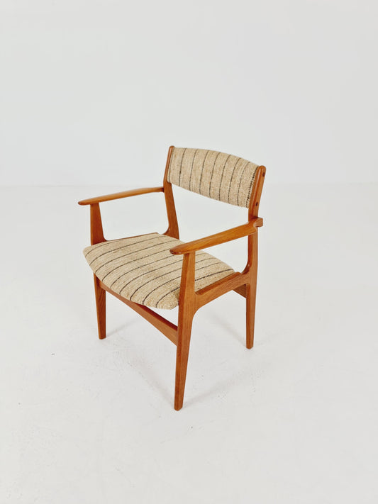 Danish Rare Teak Armchair By Erik Buch for Nova Möbler , 1960s