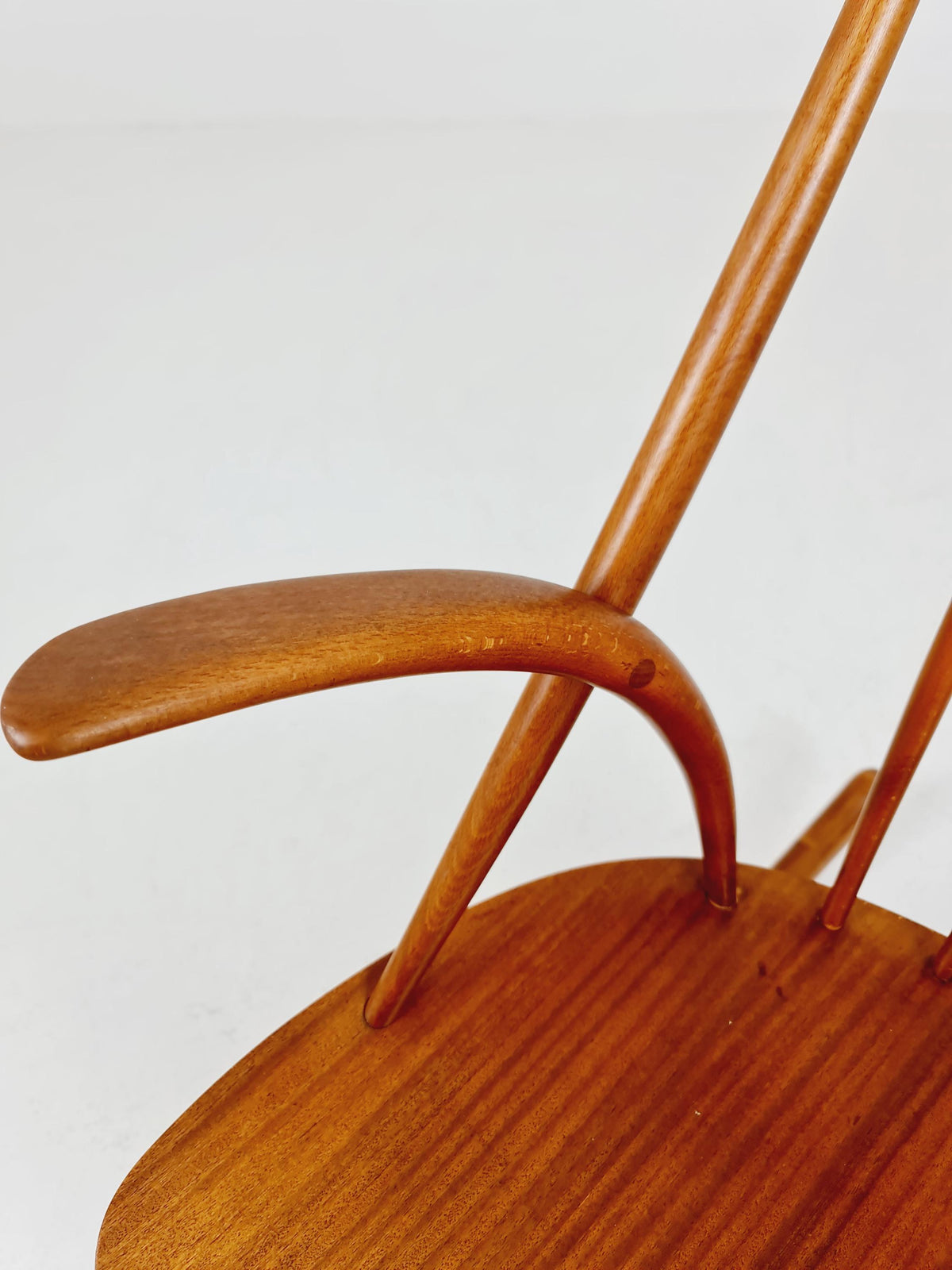 Mid century Scandinavian Rocking Chair by Illum Wikkelso For N.Eilersen , 1960s