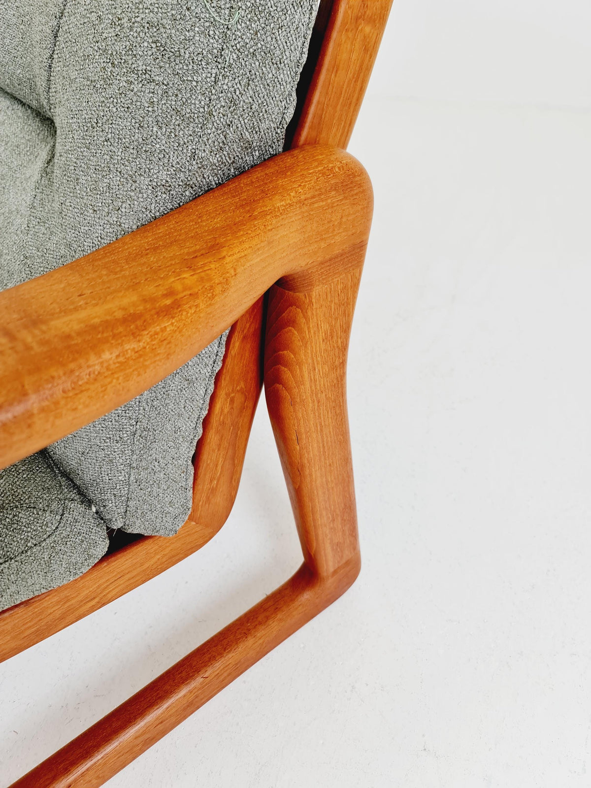 Mid century teak 2-Seater Sofa by EMC Möbelfabrik , 1970s