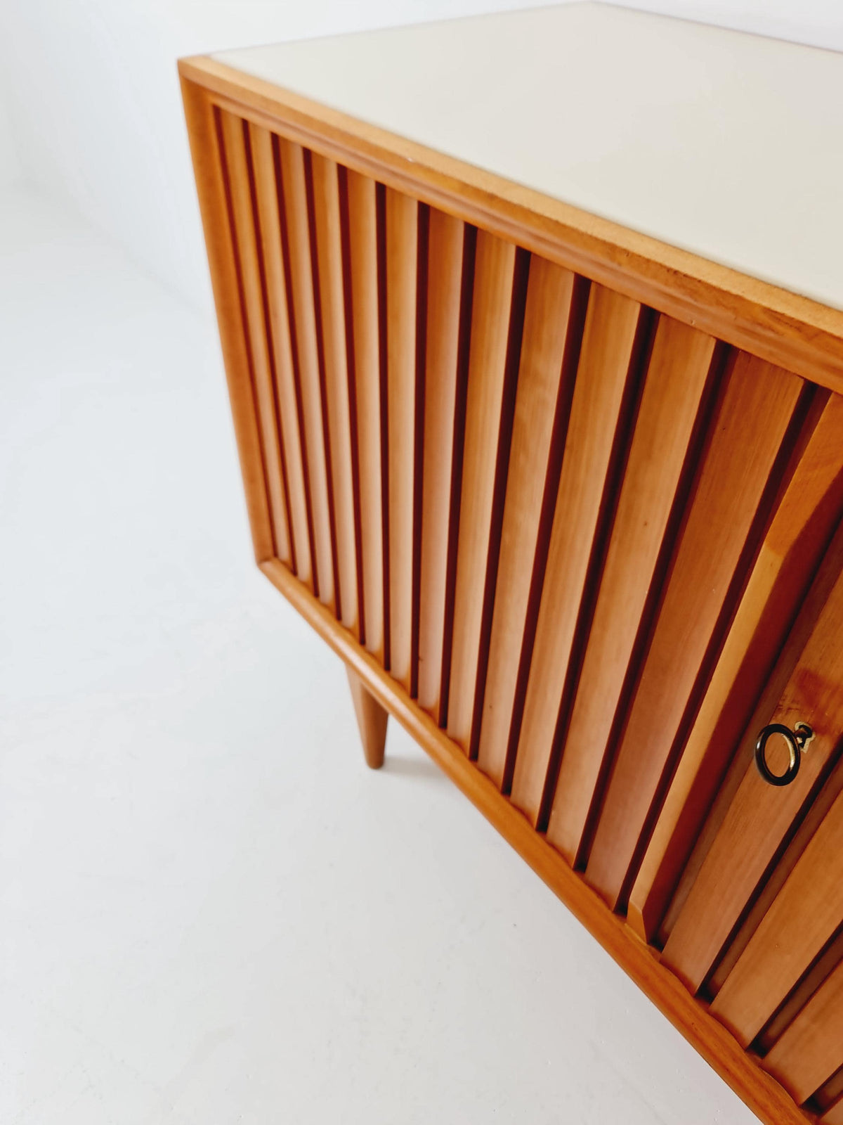 Rare German mid-century Ash sideboard BY Leo BuB for BUB Valuables , 1960s