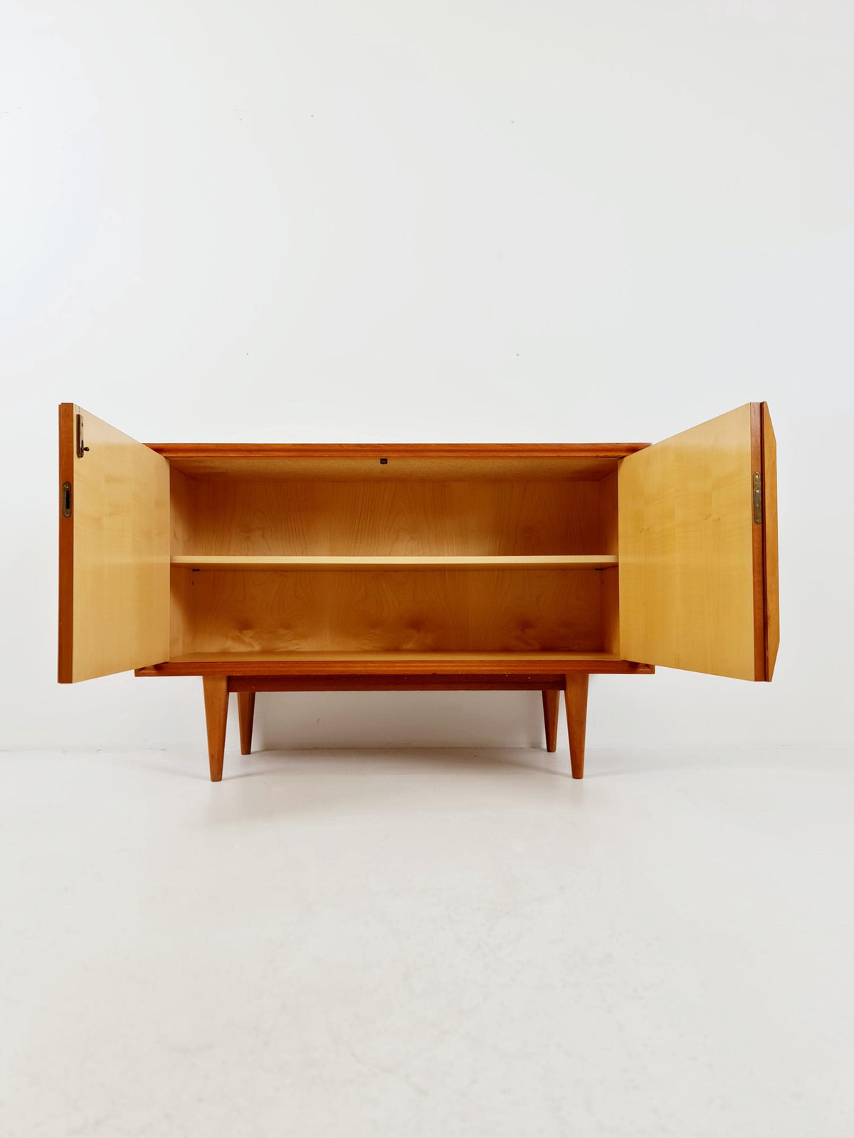 Rare German mid-century Ash sideboard BY Leo BuB for BUB Valuables , 1960s