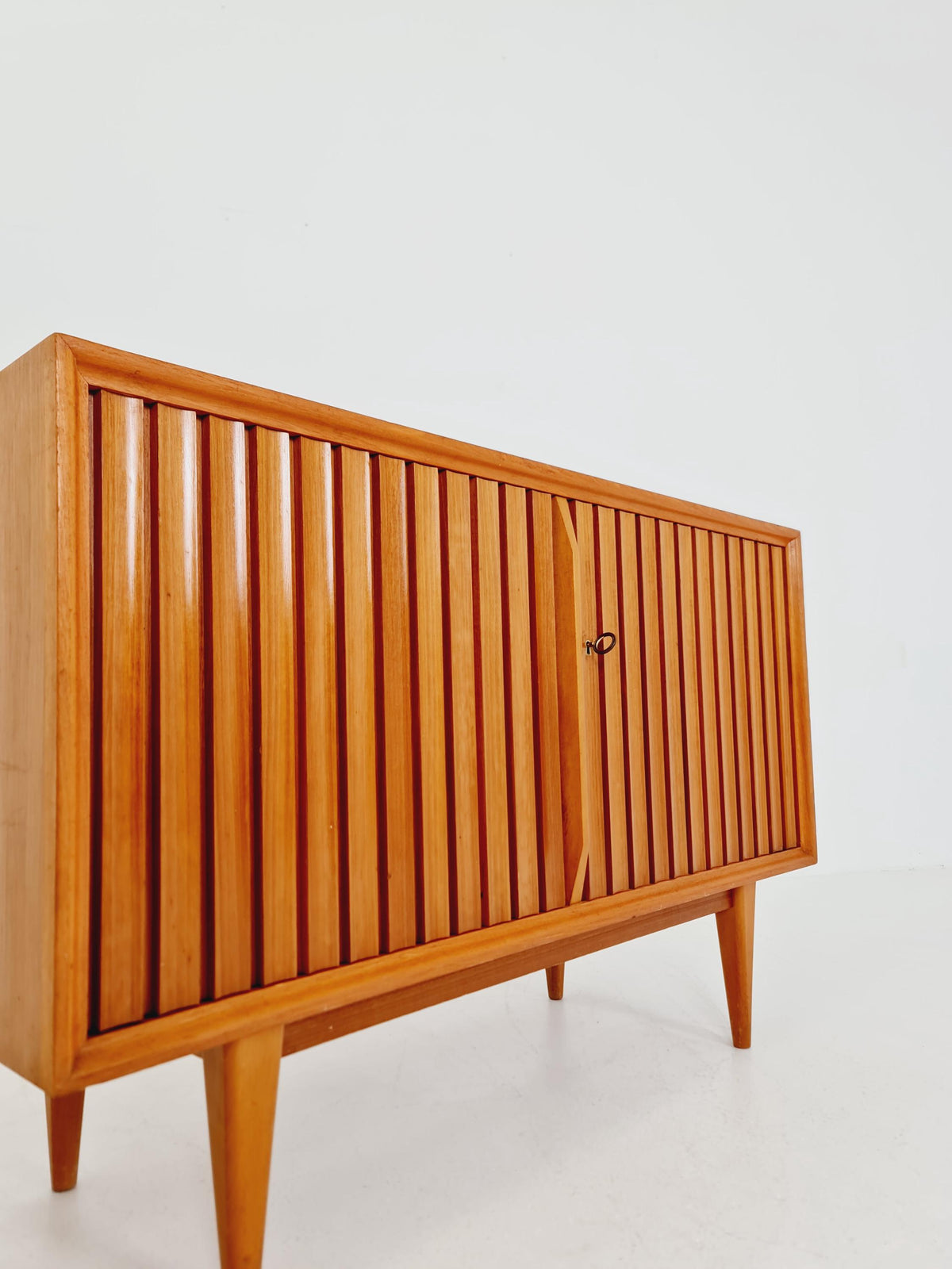 Rare German mid-century Ash sideboard BY Leo BuB for BUB Valuables , 1960s