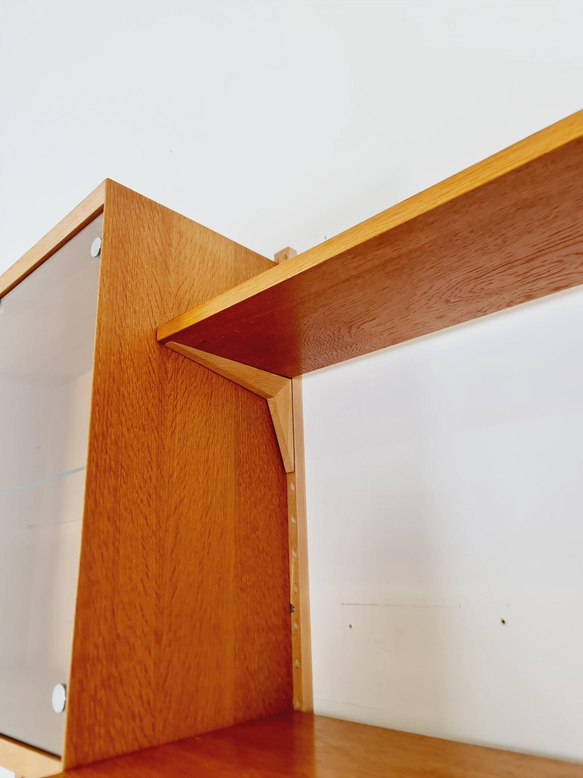 Big Mid century Danish Oak Wall Unit with 6 cabinets by Poul Cadovius for Cado, Denmark, 1960s