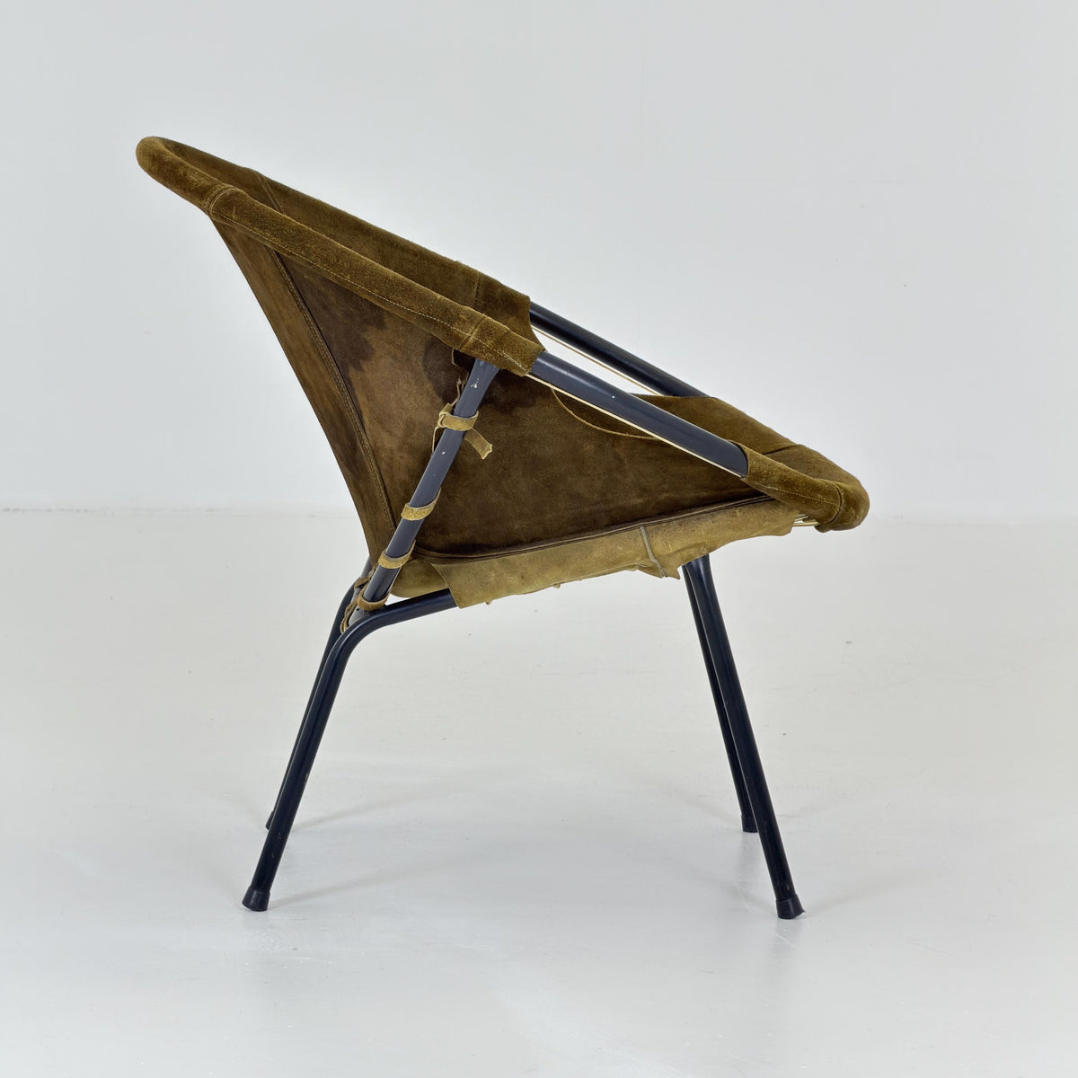 Mid-Century Modern Design Balloon Lounge Chair by Lusch & Co. Germany, 1960s,