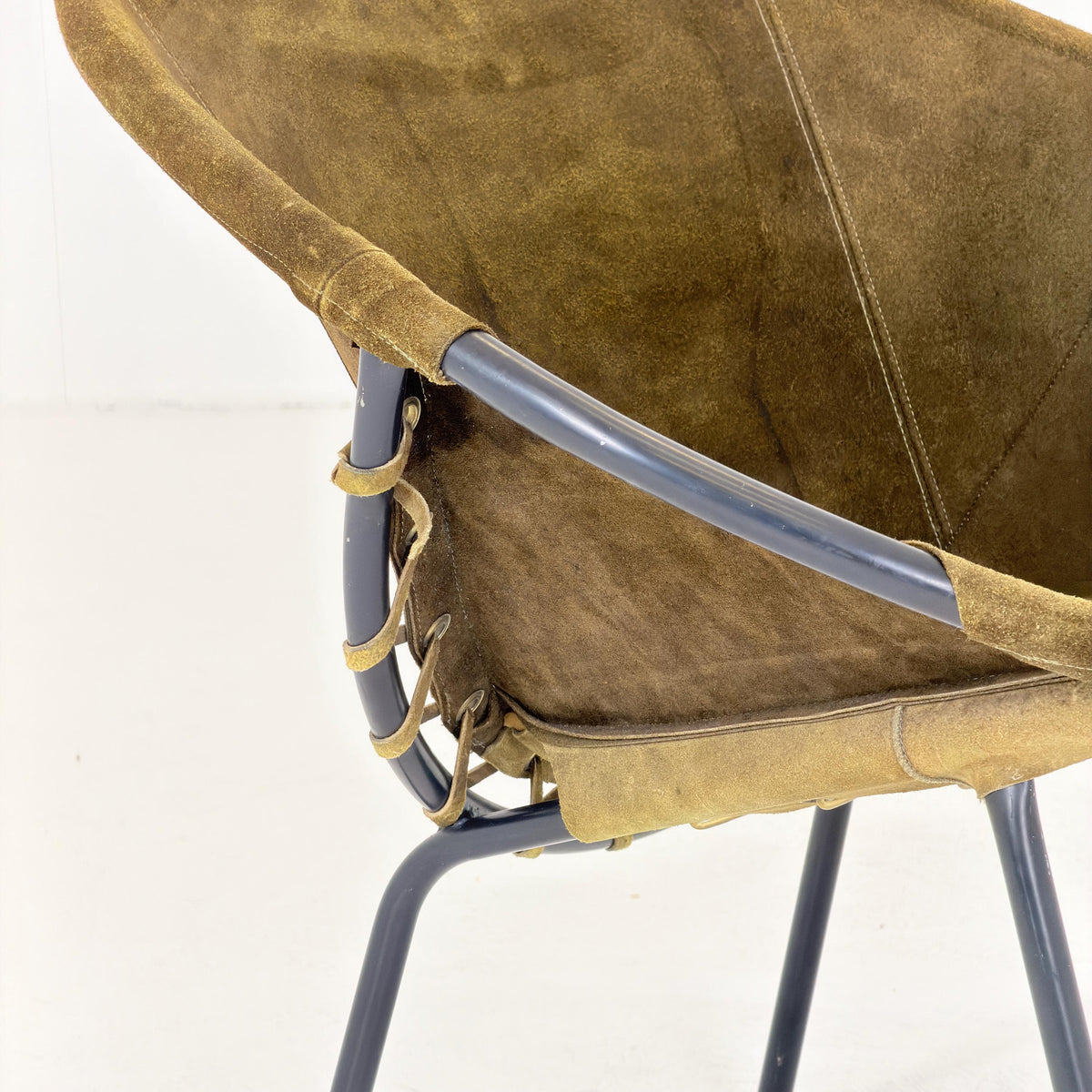 Mid-Century Modern Design Balloon Lounge Chair by Lusch & Co. Germany, 1960s,