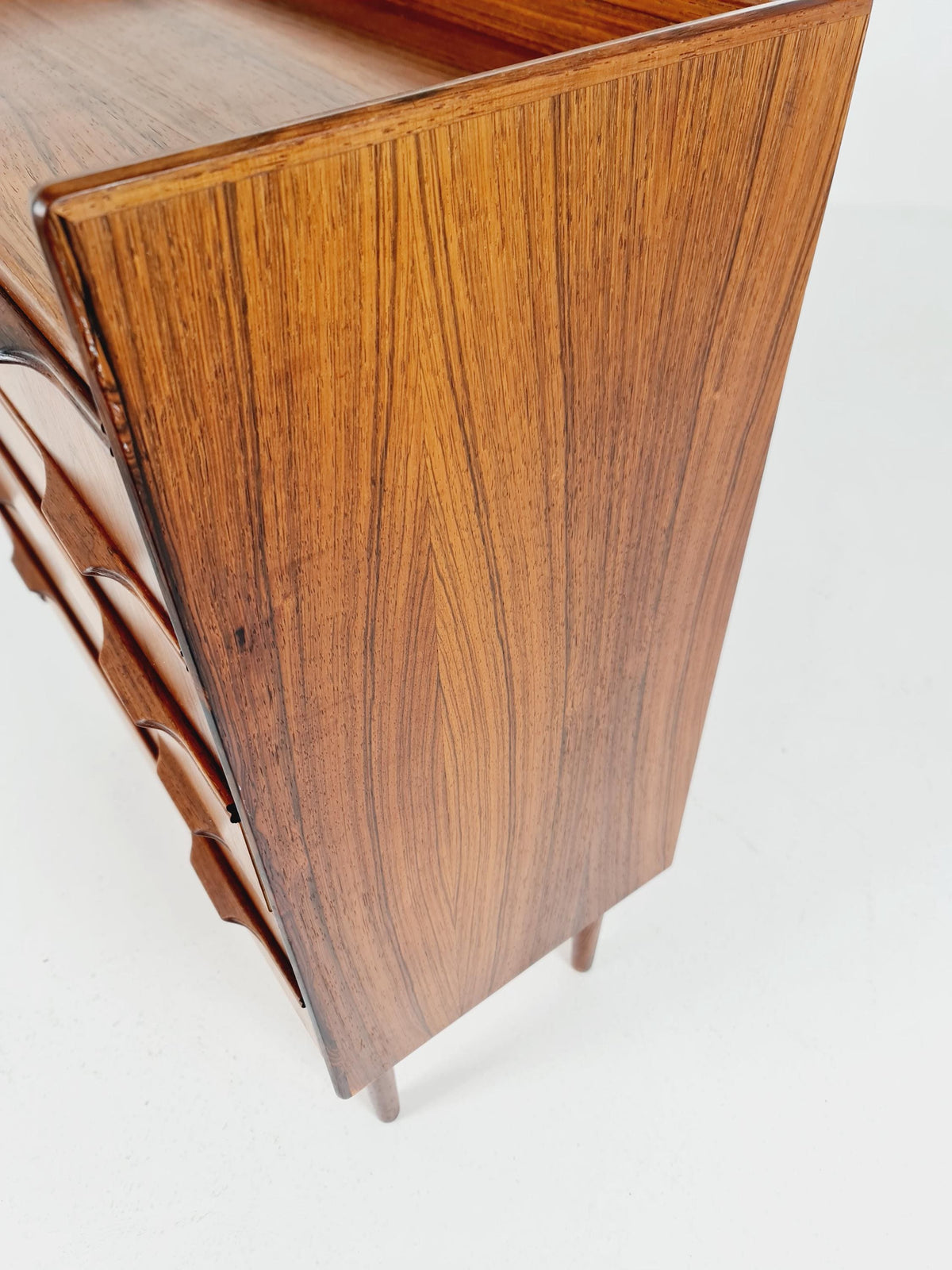 Midcentury danish Rosewood drawer dresser /5 drawers by Erling Torvits for Kund Nielsen Möbelfabrik , 1960s