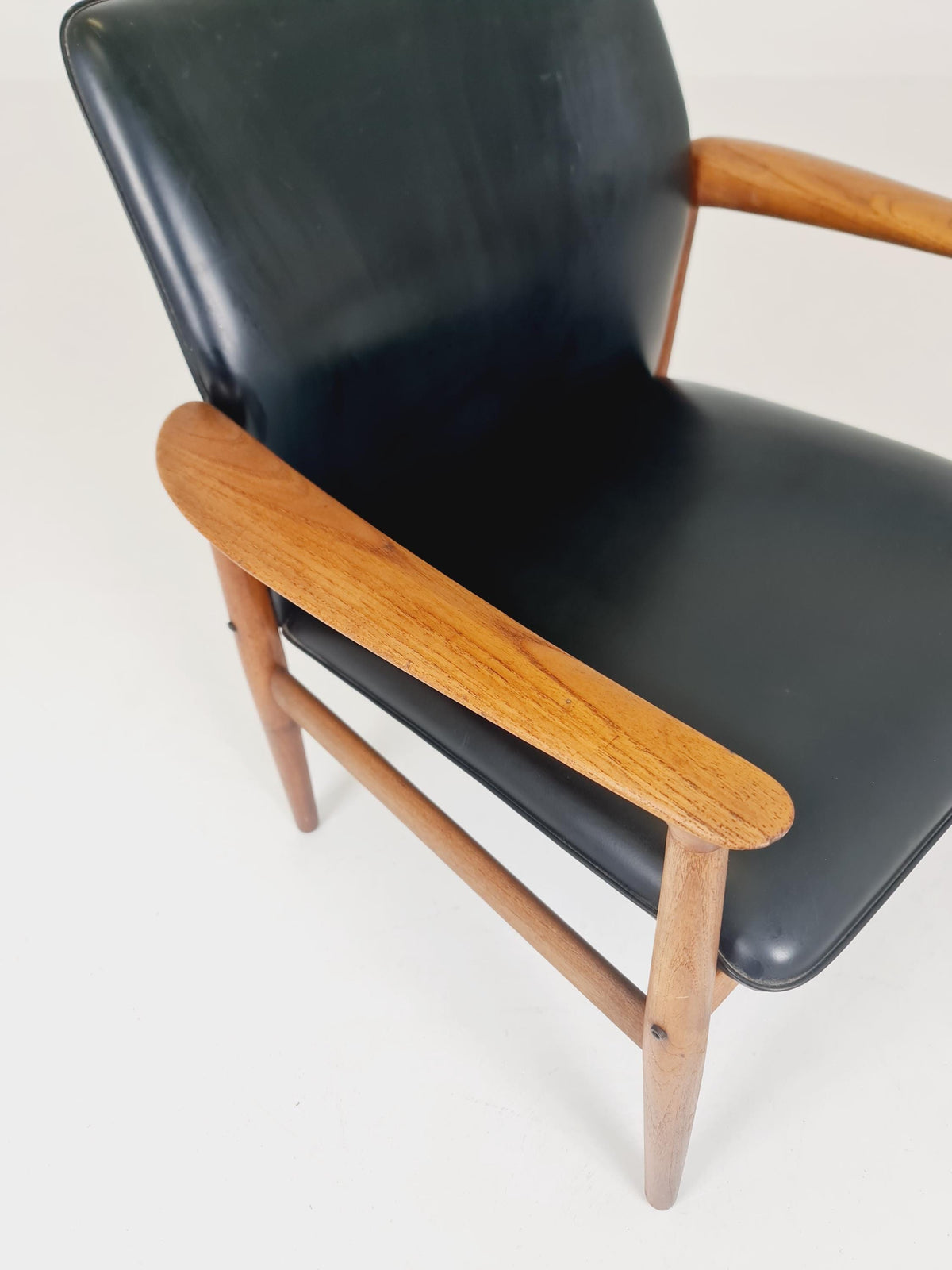 Mid-century Rare Danish teak lounge chair/ Easy chair by Grete Jalk For Glostrup , 1960s