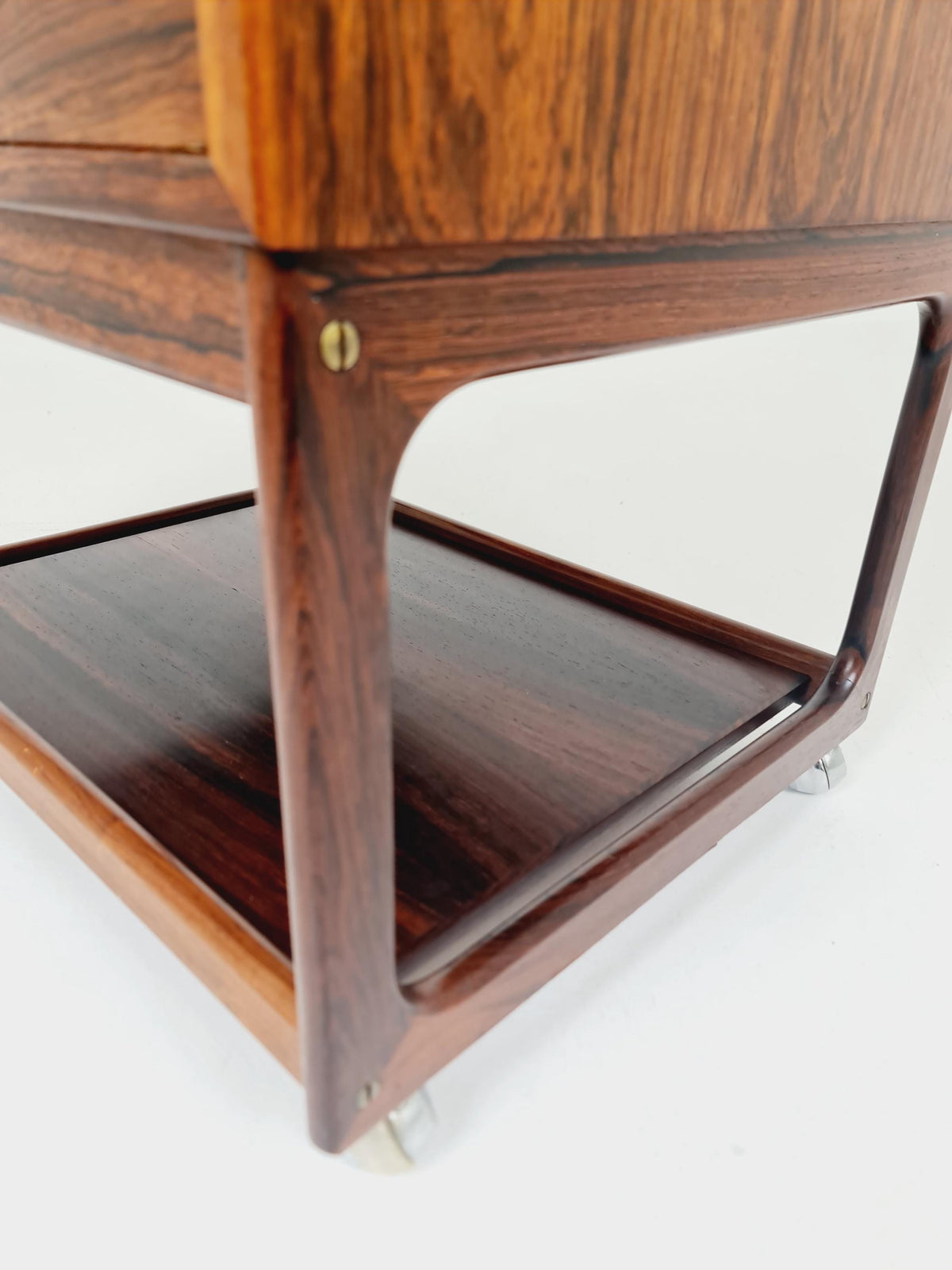 Midcentury danish Rosewood Vintage Side table/ Bedside table By Erik Brouer for Brouer , 1960s