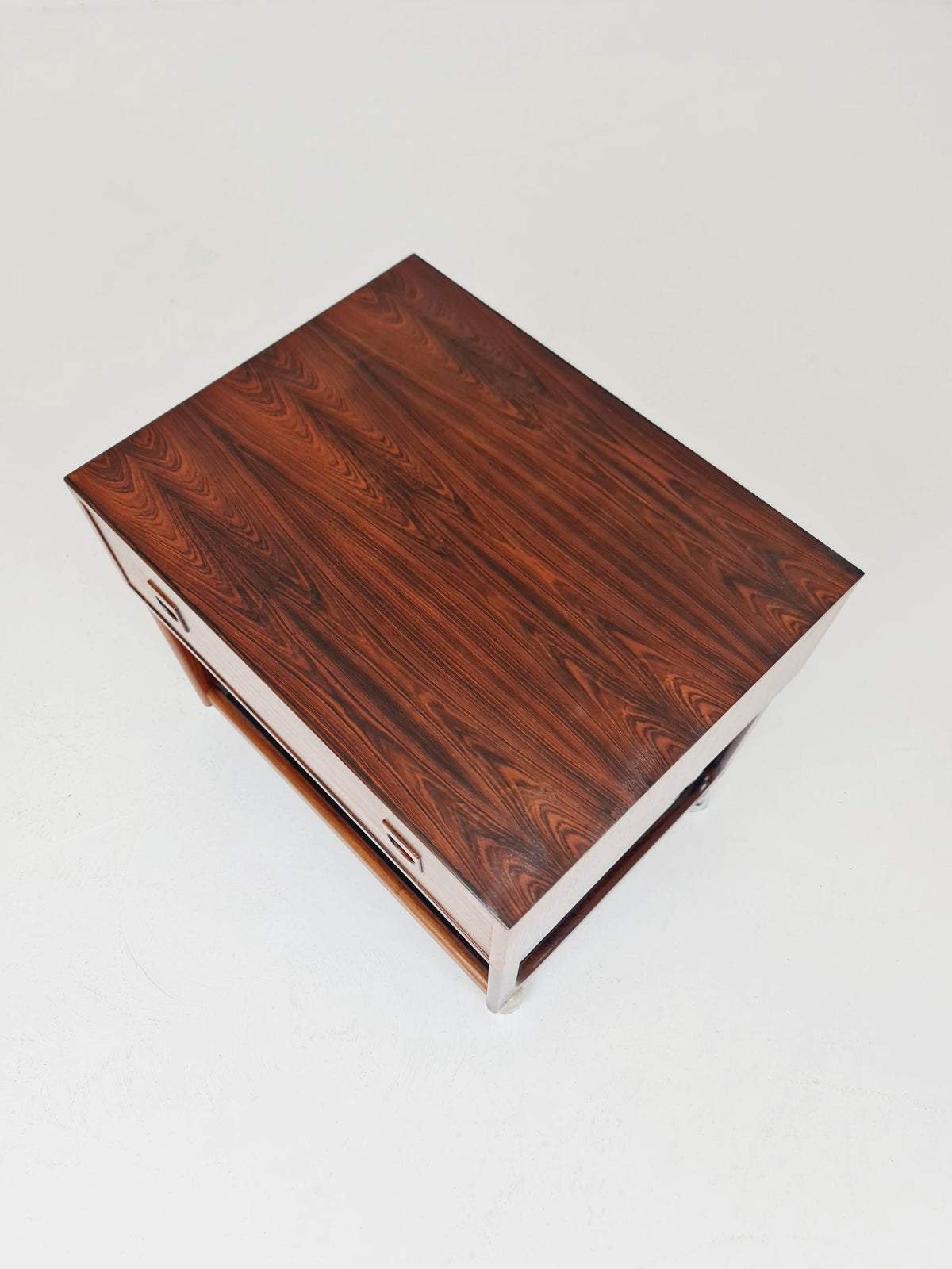 Midcentury danish Rosewood Vintage Side table/ Bedside table By Erik Brouer for Brouer , 1960s