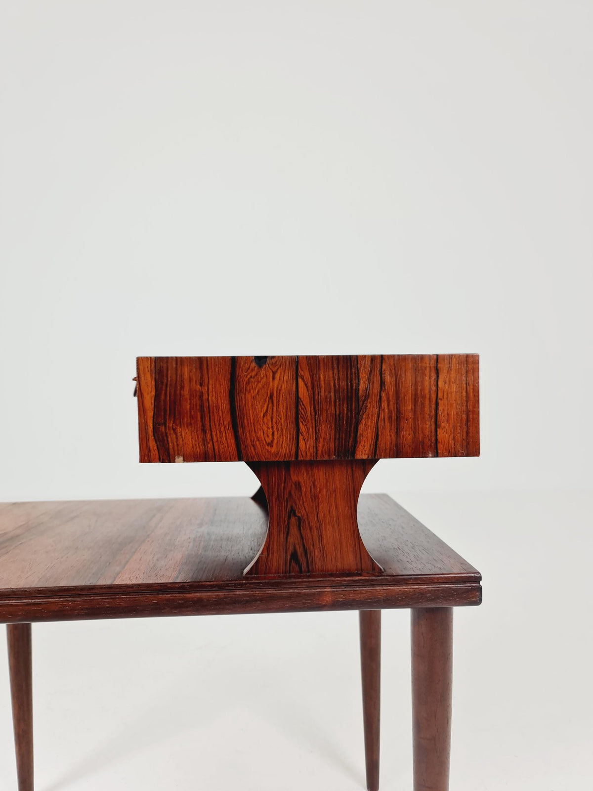 Ultra Rare Midcentury Danish Rosewood Vintage Side table/ Bedside table by Johannes Andersen Denmark, 1960s,