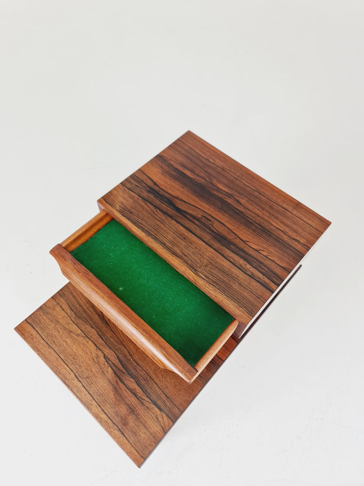 Ultra Rare Midcentury Danish Rosewood Vintage Side table/ Bedside table by Johannes Andersen Denmark, 1960s,