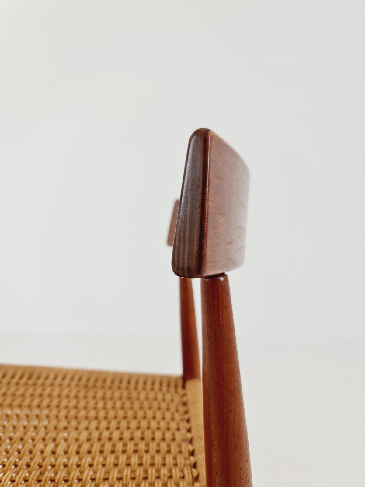 Mid Century Danish Teak Dining Chair By Arne Hovmand -Olsen for Mogens Kold, 1960s