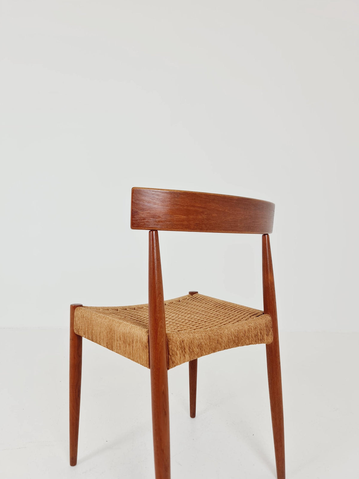 Mid Century Danish Teak Dining Chair By Arne Hovmand -Olsen for Mogens Kold, 1960s