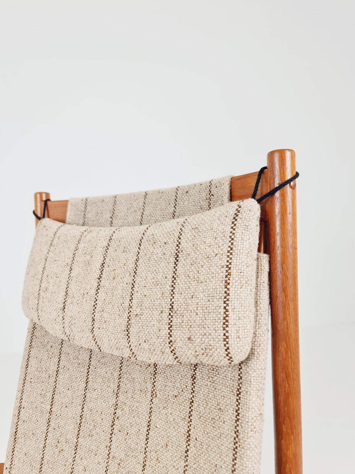 Mid century Scandinavian solid teak Rocking Chair by Hans Olsen , 1960s