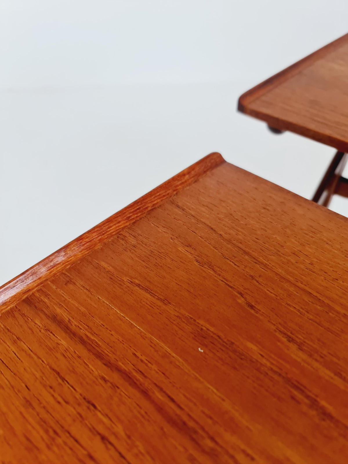 Rare Midcentury danish teak nesting tables/ side tables BY Bengt Ruda , 1960s
