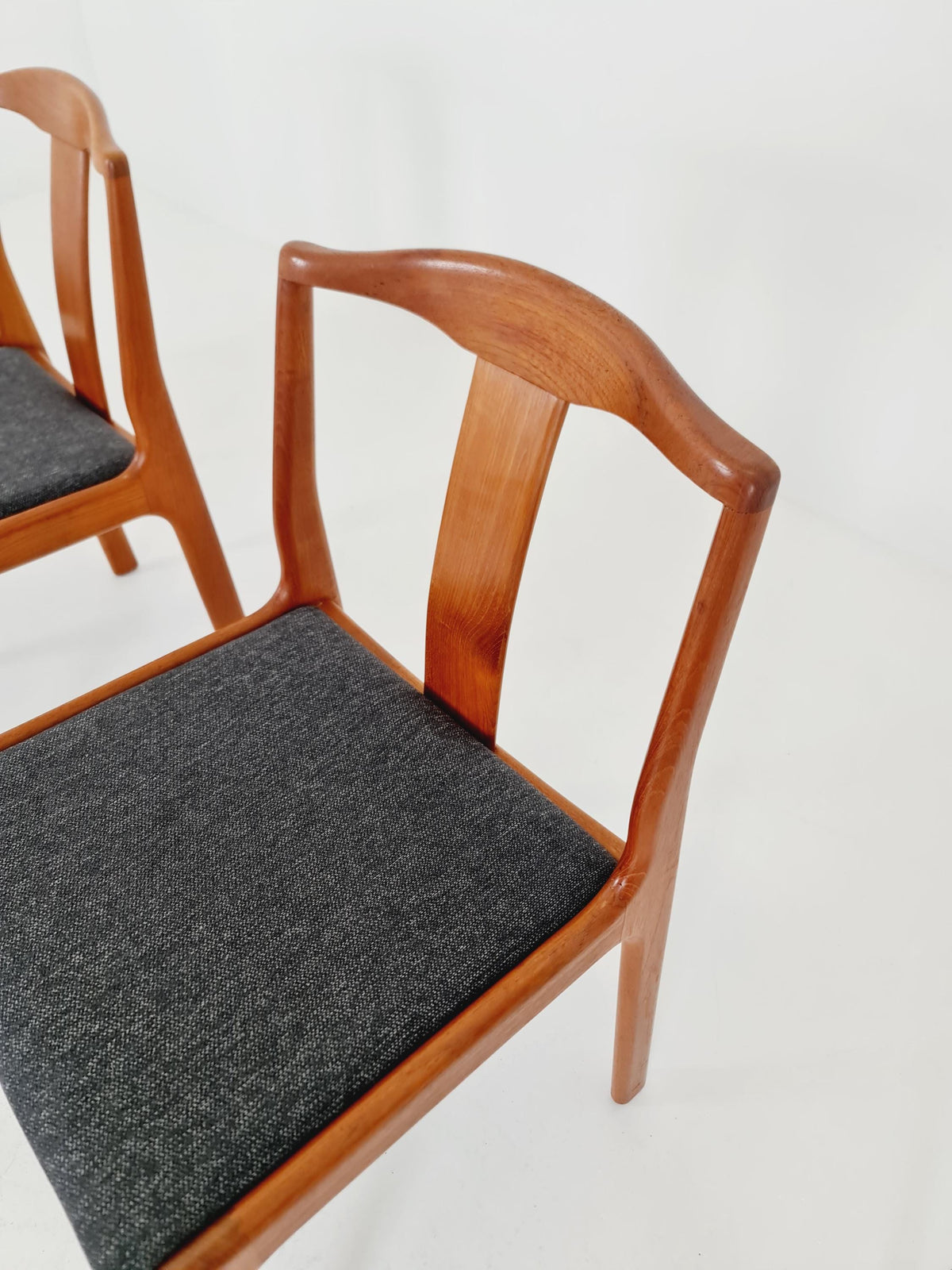Vintage Danish solid teak dining Chairs , 1960s, Set of 4