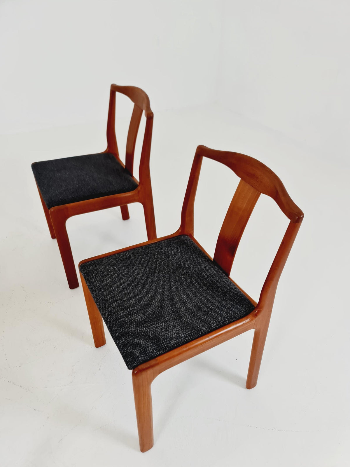 Vintage Danish solid teak dining Chairs , 1960s, Set of 4