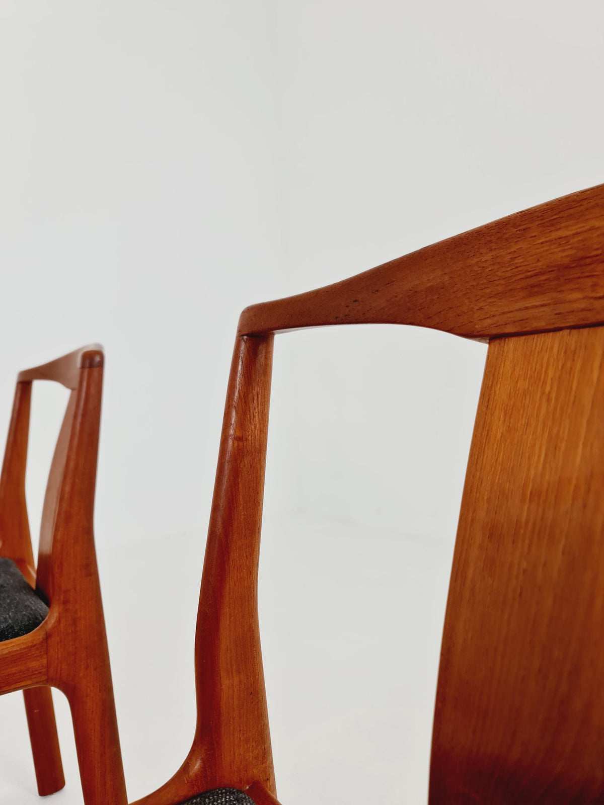 Vintage Danish solid teak dining Chairs , 1960s, Set of 4