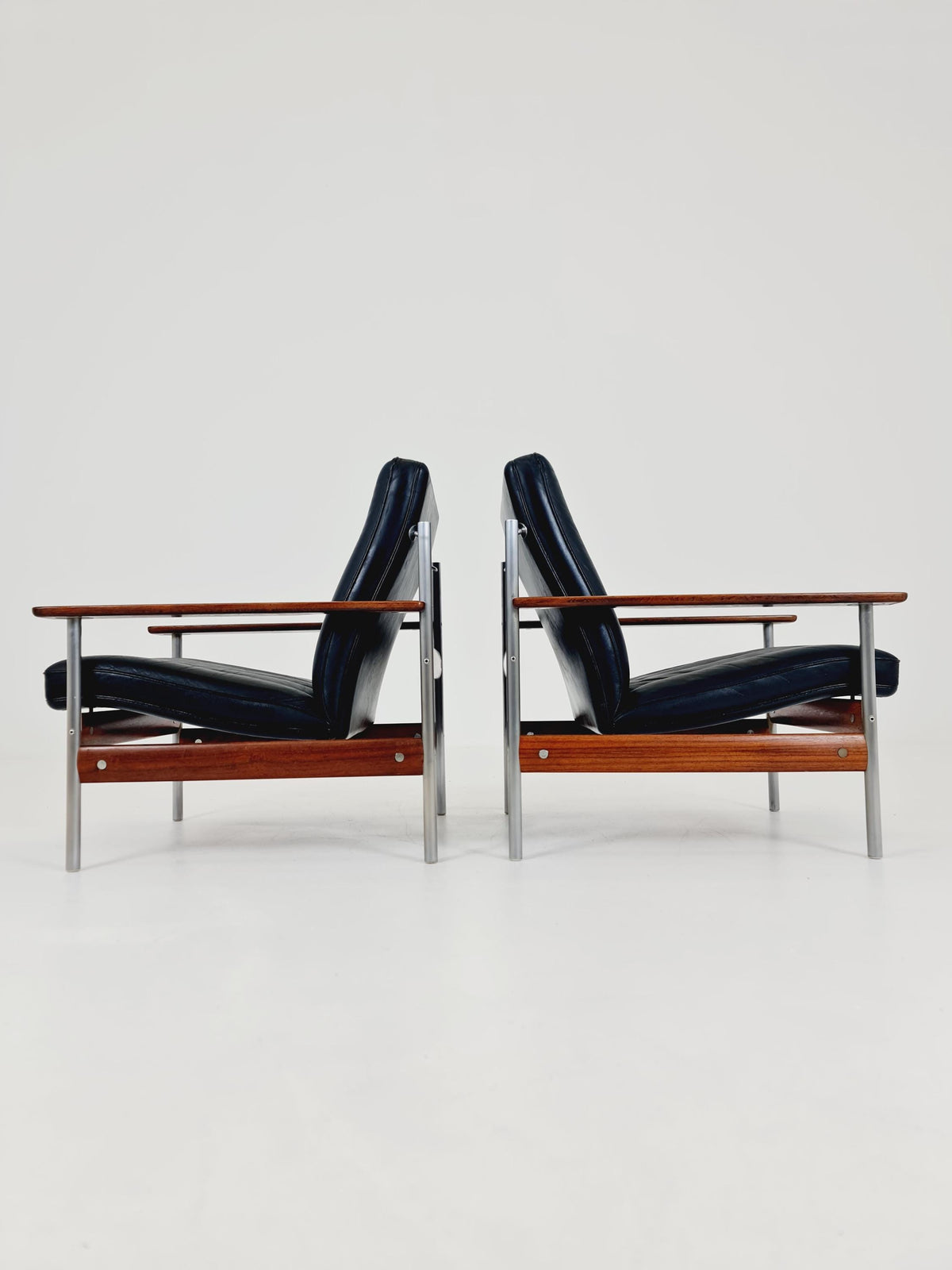 Mid-century Mid-Century Norwegian Easy Chairs by Sven Ivar Dysthe for Dokka Møbler ,1960s– Set of 2